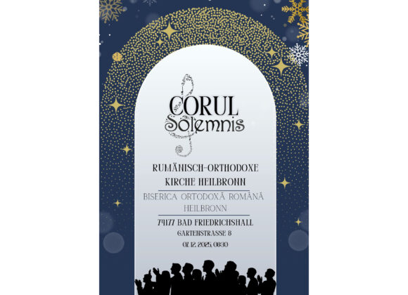 Concert de Colinde – va urma în data de 7 Decembrie, 2025 Concert de Colinde – va urma în data de 7 Decembrie, 2025